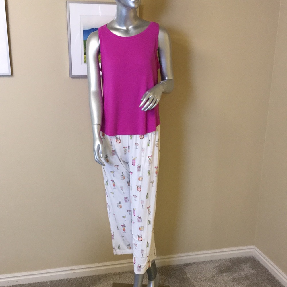 SOMA | Cool Nights Tank + Crop Pants Pajama Set